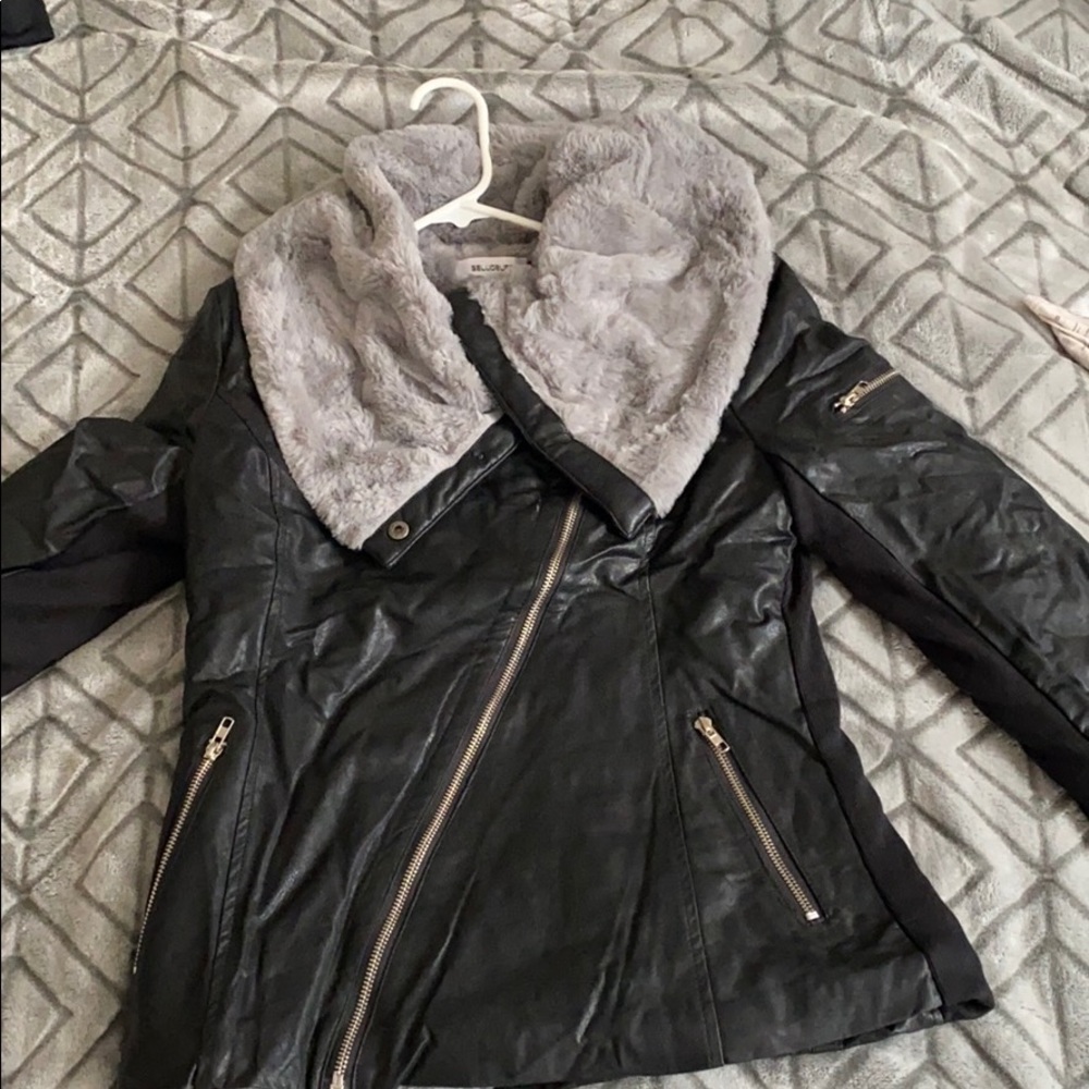 Leather jacket